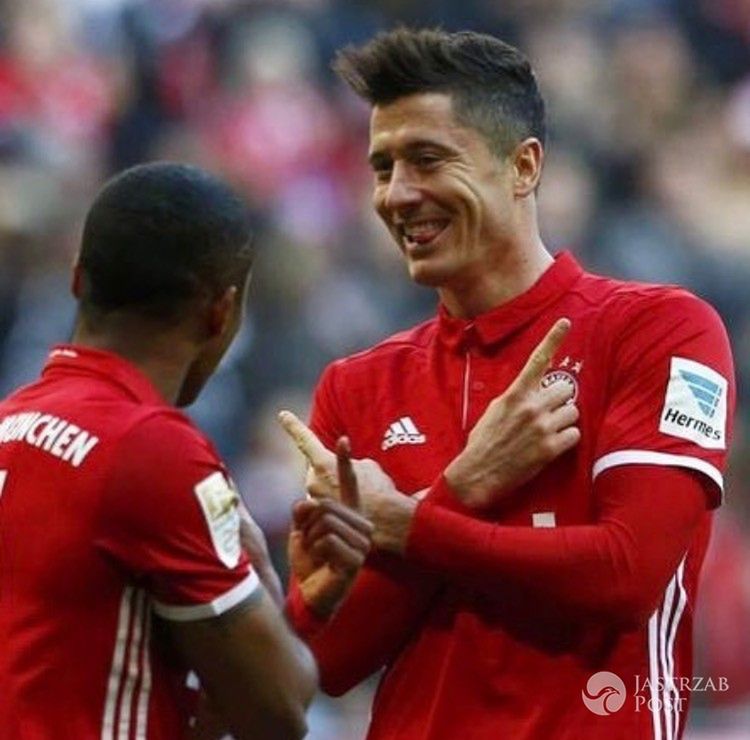 Robert Lewandowski po wygranym meczu