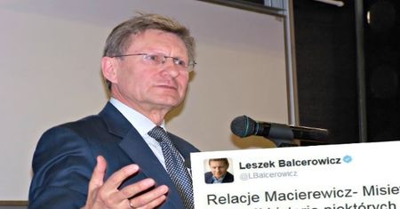 Balcerowicz ironicznie skomentował relacje Macierewicza z Misiewiczem. Przesadził?