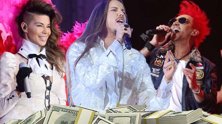 Gwiazdy zarobki w sylwestra