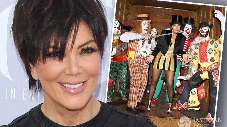 Kris Jenner w sesji w cyrku w Harper's Bazaar, marzec 2016 (fot. ONS, Harper's Bazaar)