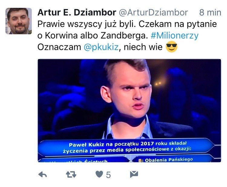 Milionerzy - najśmieszniejsze  pytania