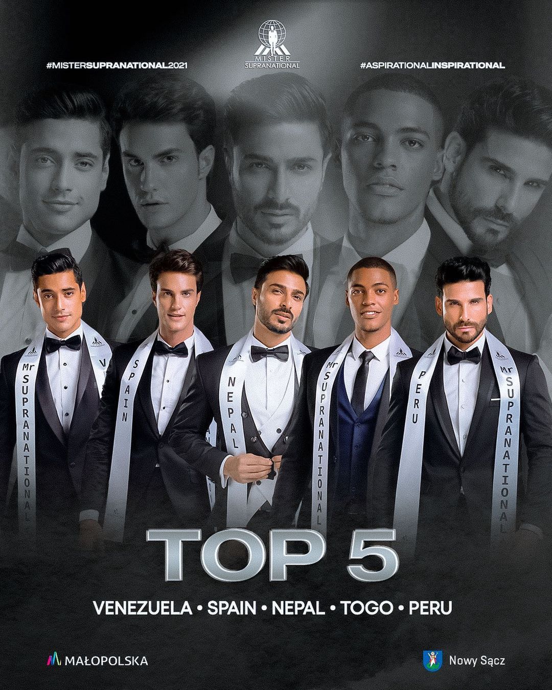 Mister Supranational 2021 Top5
