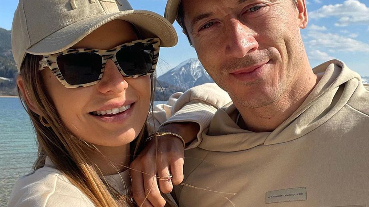 Ania i Robert Lewandowscy