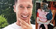 Robert Lewandowski wymyślił nową fryzurę dla Klary. Warkoczyki to już przeszłość
