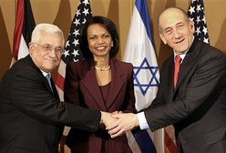 Rice: Olmert i Abbas zgodzili się na Palestynę