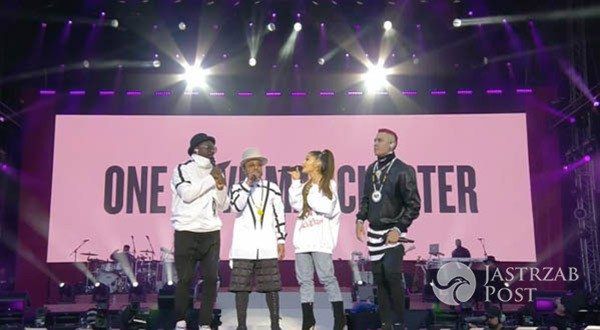 Ariana Grande i Black Eyed Peas na koncercie One Love Manchester