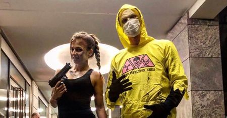 Lewandowscy świętują Halloween. Ich kostiumy nie powalają