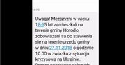 Fałszywy alert RCB. "Mężczyźni mają stawić się w urzędzie gminy w związku z sytuacją kryzysową na Ukrainie"