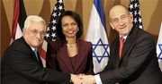 Rice: Olmert i Abbas zgodzili się na Palestynę