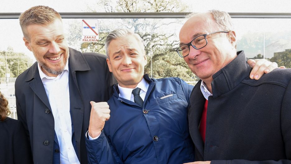 Wybory 2019. Adrian Zandberg, Włodzimierz Czarzasty i Robert Biedroń przekonują do oddania głosów na Lewicę
