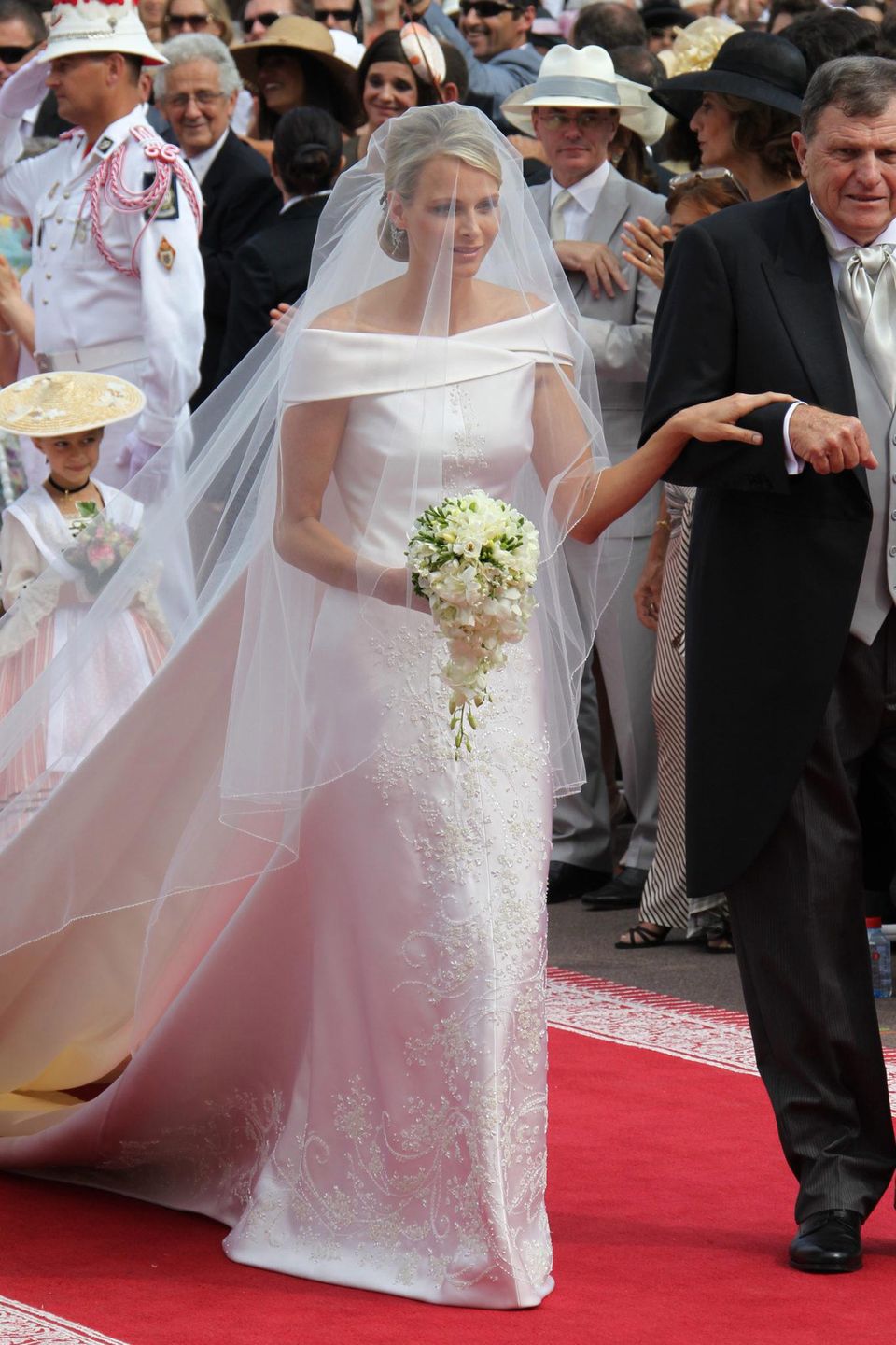 Księżna Charlene i książę Albert