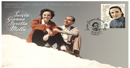 Święta Gianna Beretta Molla na nowym znaczku Poczty Polskiej