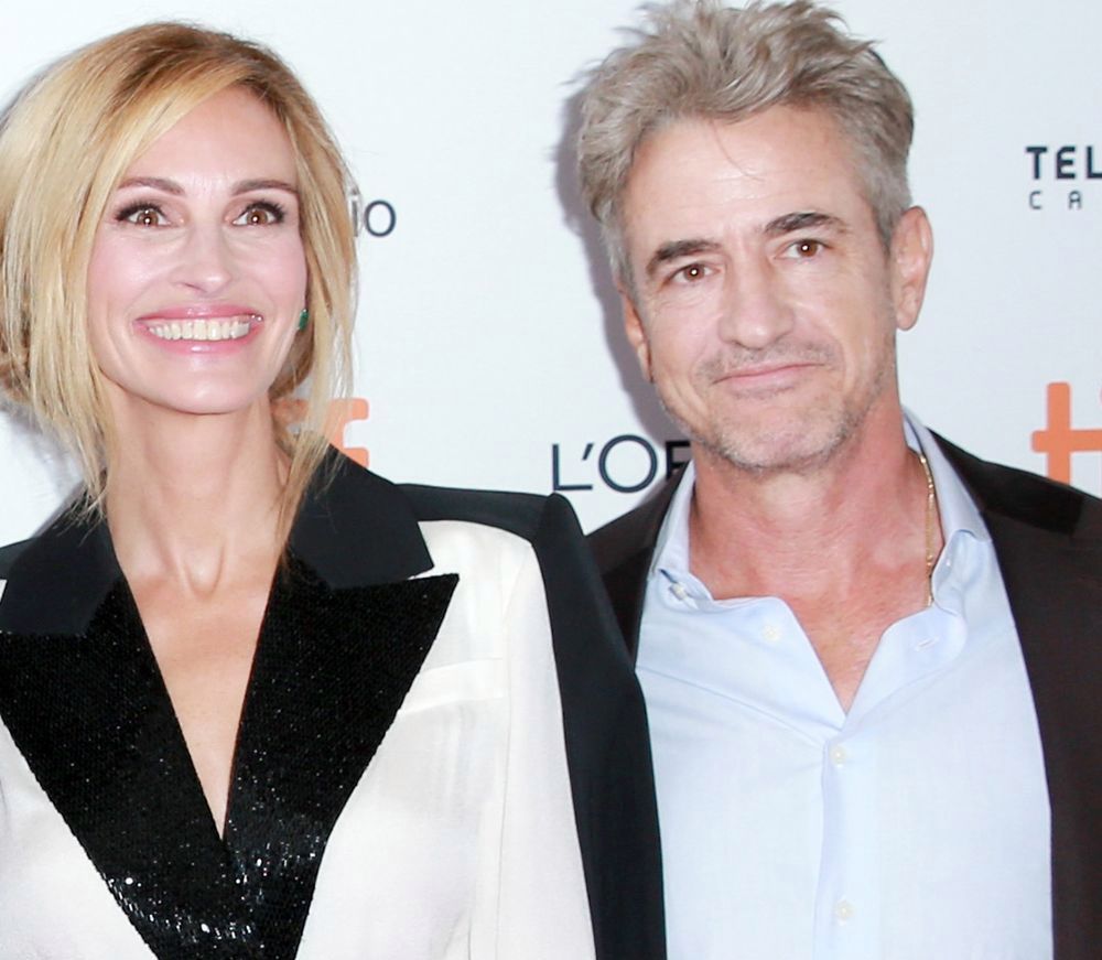 Julia Roberts i Dermot Mulroney znów grają razem. Nie szczędzą sobie czułości