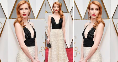Emma Roberts w sukni Armani Prive vintage