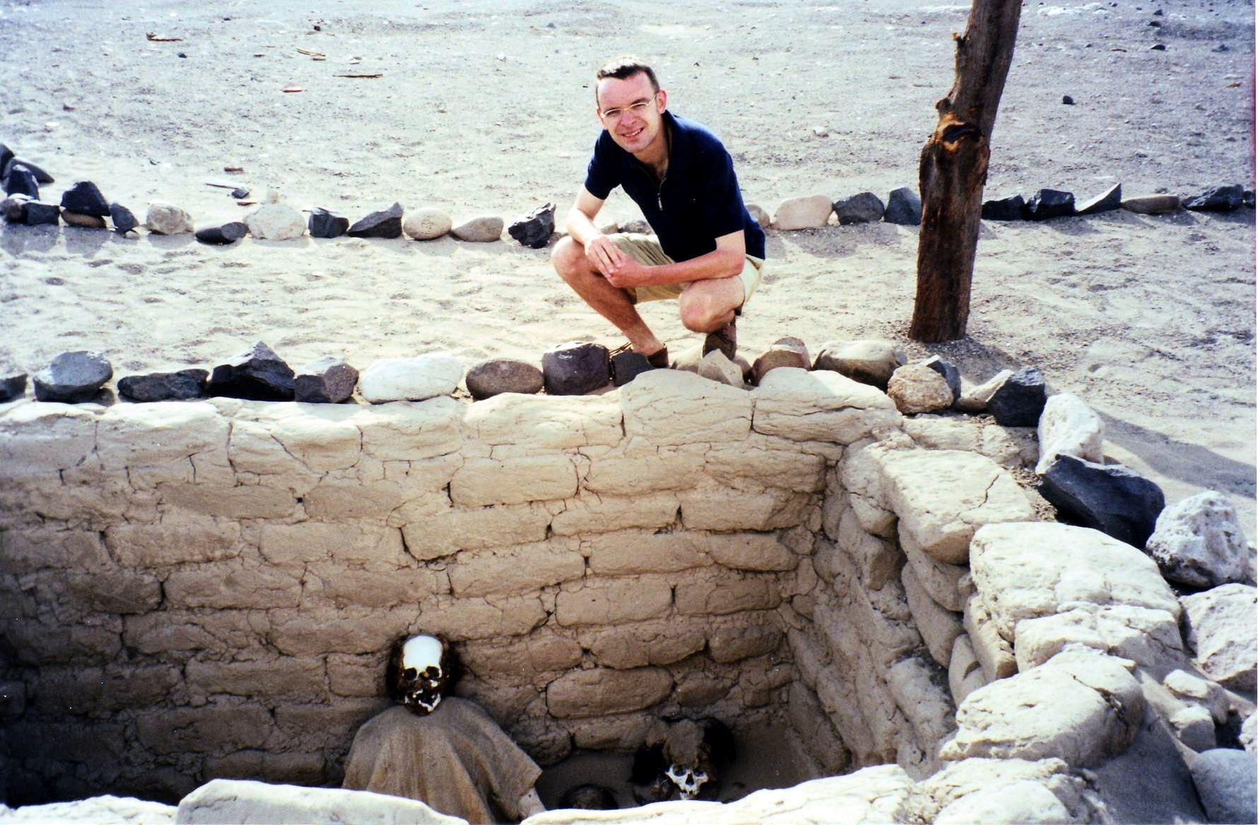 Na pustyni Nazca, Peru, zdj. Marek Kotlarski, archiwum prywatne 