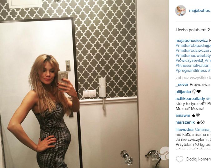 Maja Bohosiewicz urodzi w czerwcu
