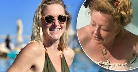 Lara Gessler relaksuje się w jacuzzi. Zdjęcie klimatyczne, ale nie tak odważne jak Magdy