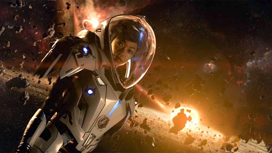 Kadr z serialu "Star Trek: Discovery"