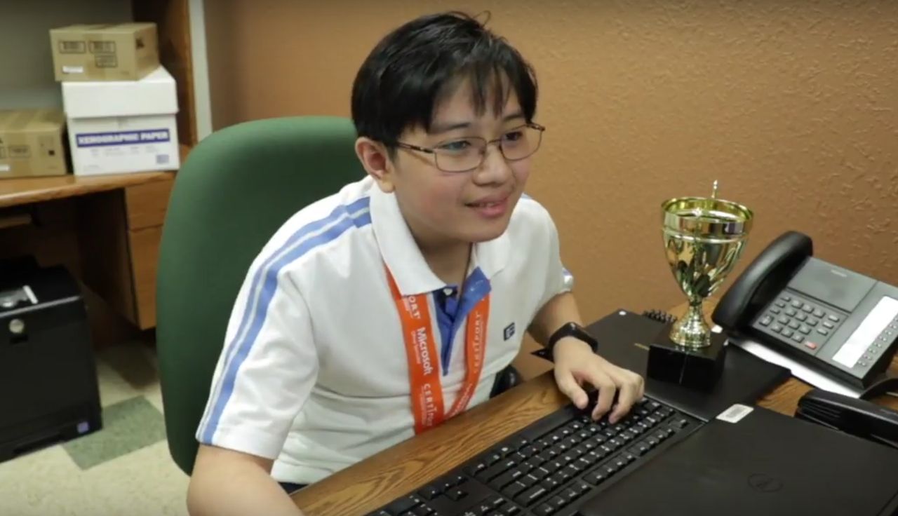 Ma 15 lat i został mistrzem świata w Excela. Kevin "wirtuozem" programu stał się w rok