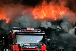 Zgierz. Znów pożar na wysypisku śmieci