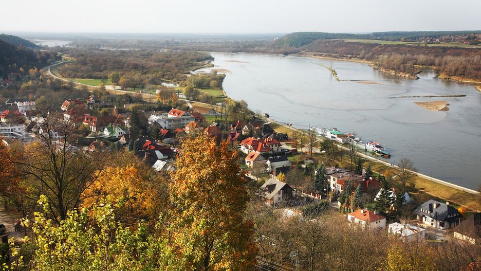 Kazimierz Dolny - jedną z jego atrakcji są wąwozy lessowe