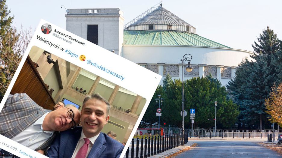 Walentynki 2020 w Sejmie. Najważniejszy tematem "walentynkowy prezent" od Joanny Lichockiej