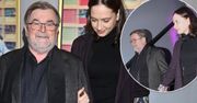 Wyjątkowo eleganccy Edward Miszczak i Anna Cieślak na premierze. Czas mija, a uczucie kwitnie. Jak ona na niego patrzy!