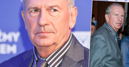 Tomasz Stockinger na premierze sztuki z nową partnerką. Jak ona na niego patrzy!