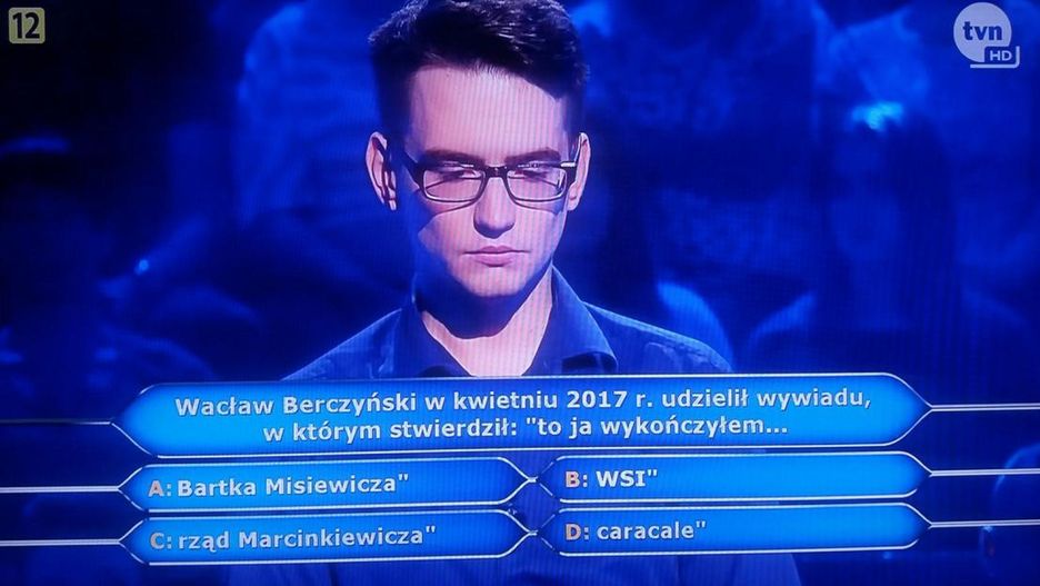 Wszyscy widzowie trzymali kciuki za Wojciecha Zarębę