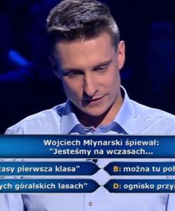 "Milionerzy": uczestnika "zatkało" przy pytaniu o piosenkę!