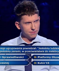 "Milionerzy": internauci oburzeni pytaniem o Kaczyńskiego. "Wsadźcie sobie te zmanipulowane, polityczne pytania"