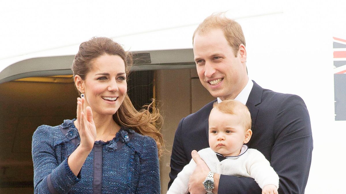 Książę Jerzy, Księżna Kate, Książę William
Fotografia: ONS