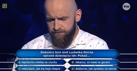 "Milionerzy": podchwytliwe pytania? Uczestnicy chwytali się kół ratunkowych
