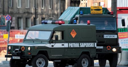 Ładunek wybuchowy w centrum Poznania. Saperzy w akcji