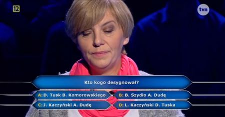 "Milionerzy": publiczność dała plamę w pytaniu o Konstytucję. "Pogratulować inteligencji widowni"