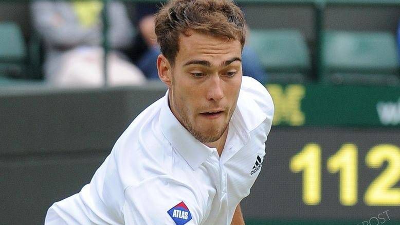 Jerzy Janowicz przegrał na Wimbledonie, fot. ONS