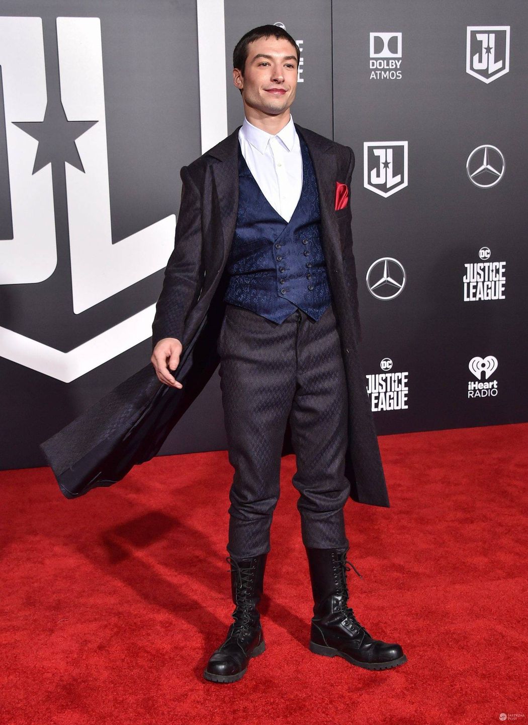 Ezra Miller - premiera filmu "Liga Sprawiedliwości"