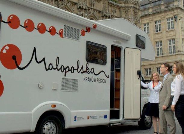 Małopolskim camperem po Europie