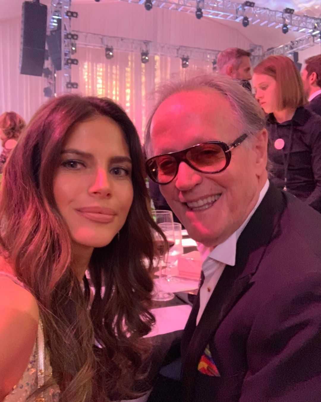 Weronika Rosati i Peter Fonda
