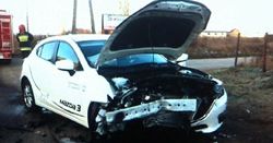 Całkowicie rozbity samochód sprzedawał jako bezwypadkowy