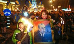 Ukraina. Pojawił się wniosek o nadanie Banderze tytułu bohatera kraju