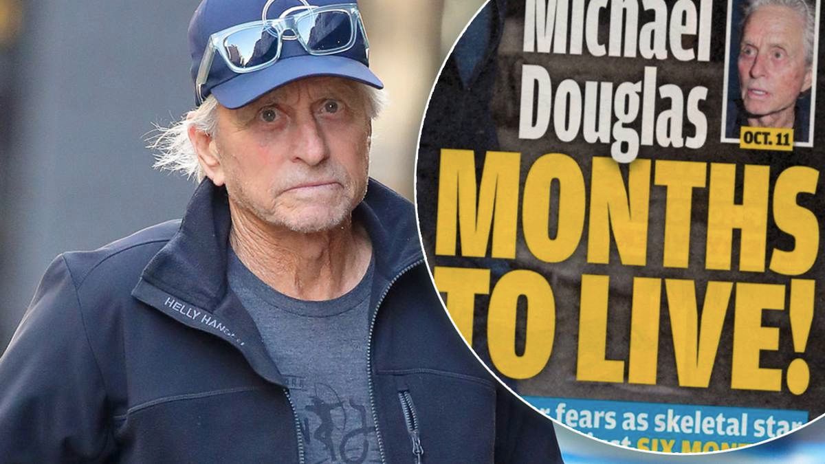 Michael Douglas umiera? – okładka Globe szokuje