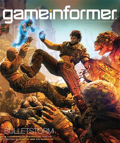 Bulletstorm na okładce GameInformera