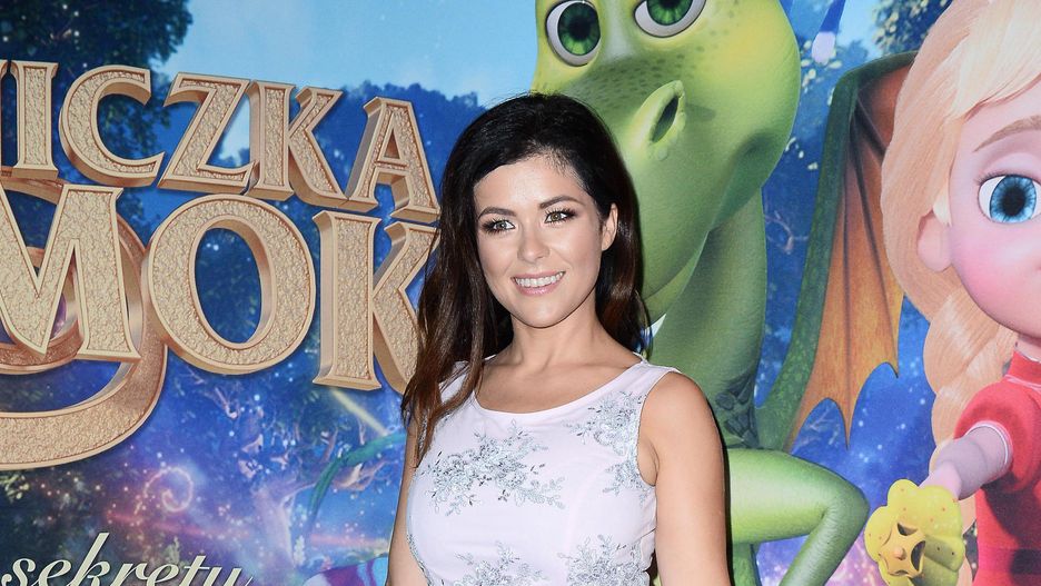 Katarzyna Cichopek podczas premiery filmu 