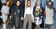 Gwiazdy na premierze spektaklu "Ojciec": Anna Samusionek, Gosia Baczyńska, Paulina Gałązka, Magdalena Schejbal
