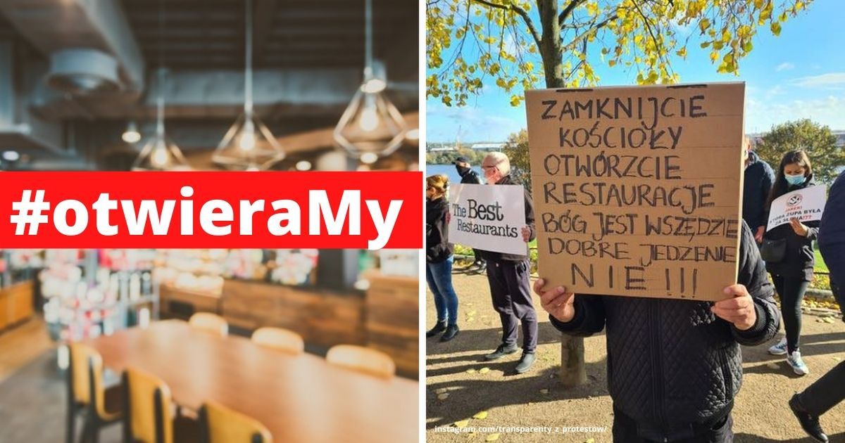 Restauratorzy mają już dość, rusza akcja #otwieraMy. Kary za działania sięgają zawrotnych kwot!