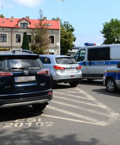 Prezydent Sieradza potrącił kobietę. Mamy film z wypadku