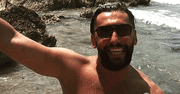 Rafał Maserak przytył na wakacjach! Na plaży chwalił się brzuszkiem