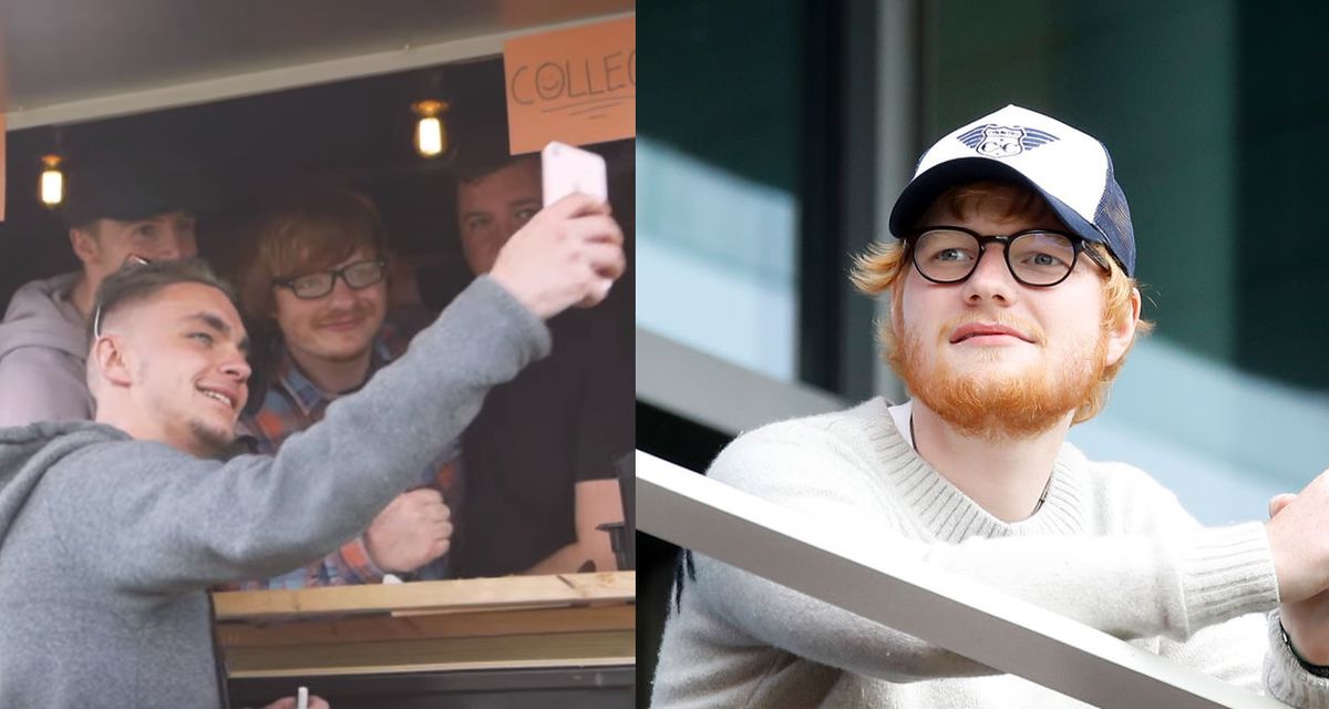 Ed Sheeran ma sobowtóra. Wielu Londyńczyków dało się nabrać