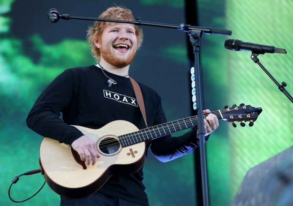 Ed Sheeran zapłacił większy podatek niż Starbucks i Amazon